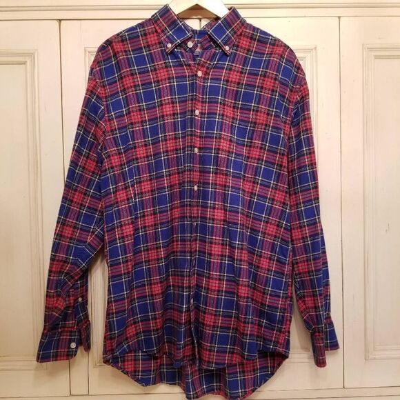 Vineyard Vines Murray Shirt Light Flannel M - Picture 1 of 7